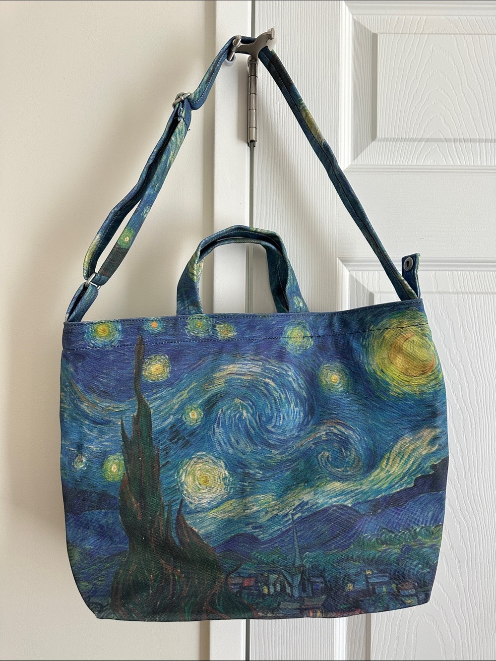 MoMA BAGGU Vincent van Gogh Recycled Cotton Horizontal Duck Bag